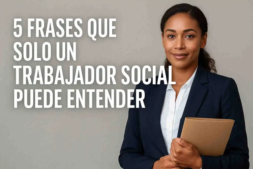 Frases que solo un trabajador social puede entender