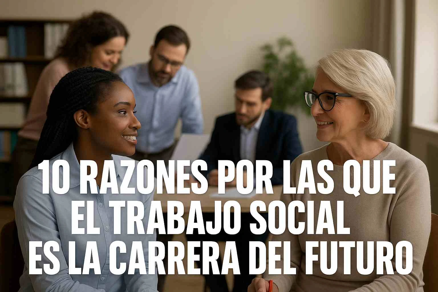 10 razones por las que el Trabajo Social es la carrera del futuro