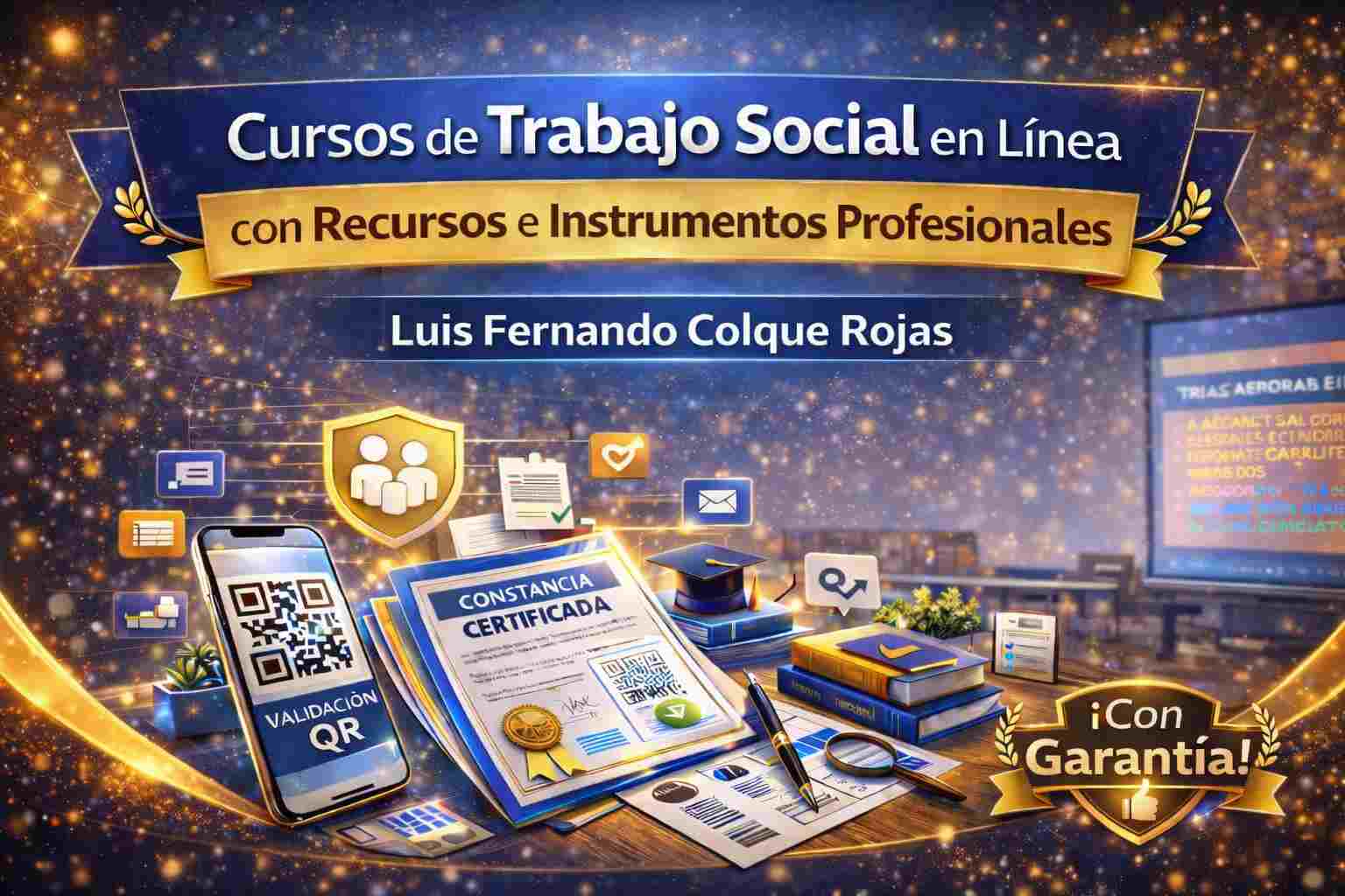 Cursos de Trabajo Social en Línea con Recursos e Instrumentos Profesionales