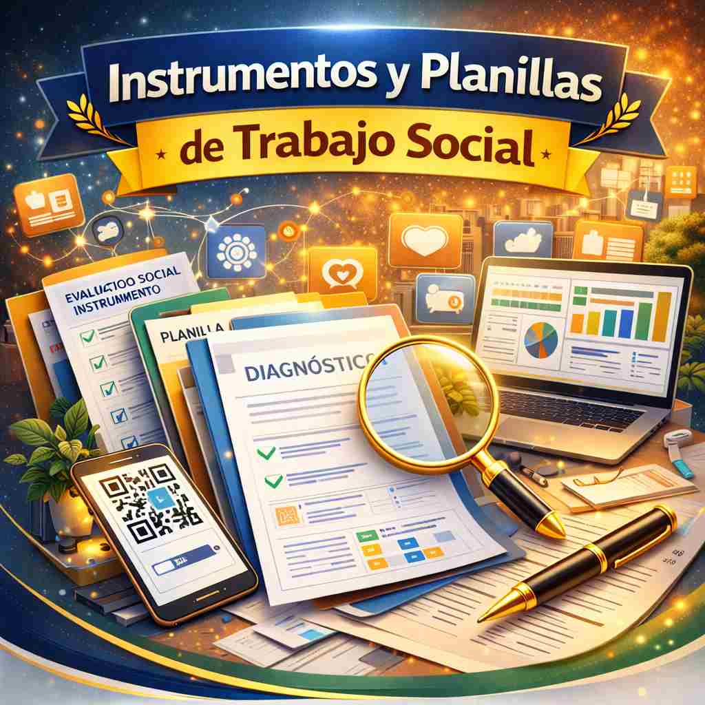 Instrumentos y plantillas de trabajo social