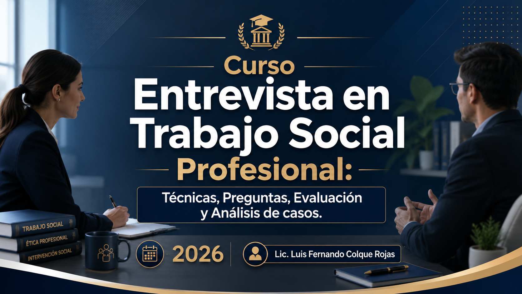 Curso Entrevista en Trabajo Social Profesional